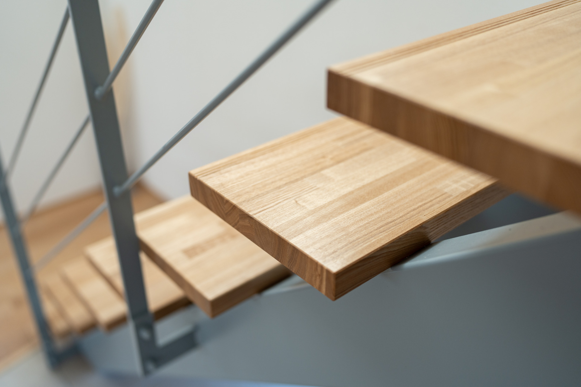 テクスチャ_木とアイアンのオーダーメイド階段