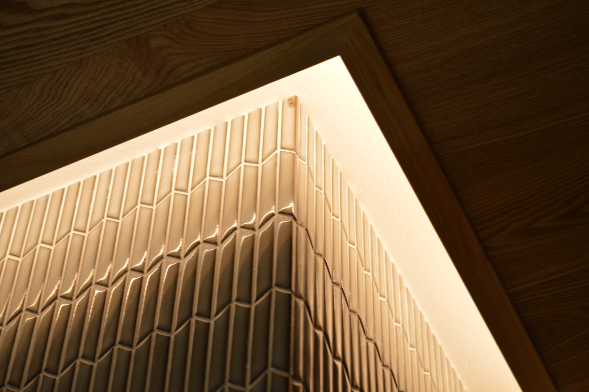 テクスチャ_タイルと間接照明