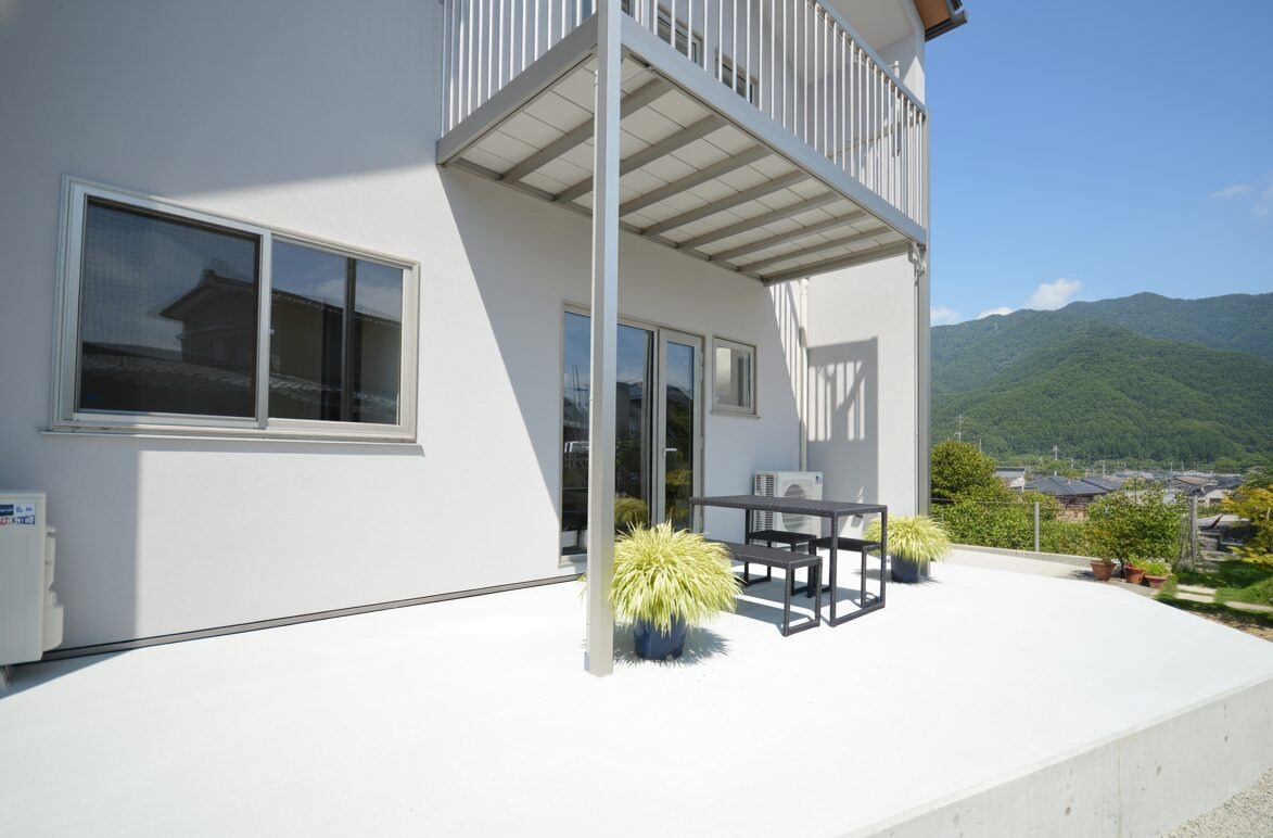 テクスチャ_コンクリートテラス