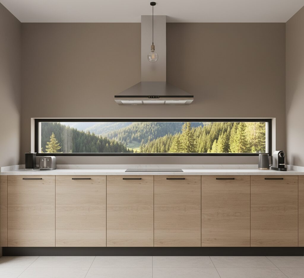 テクスチャ_キッチン木目調