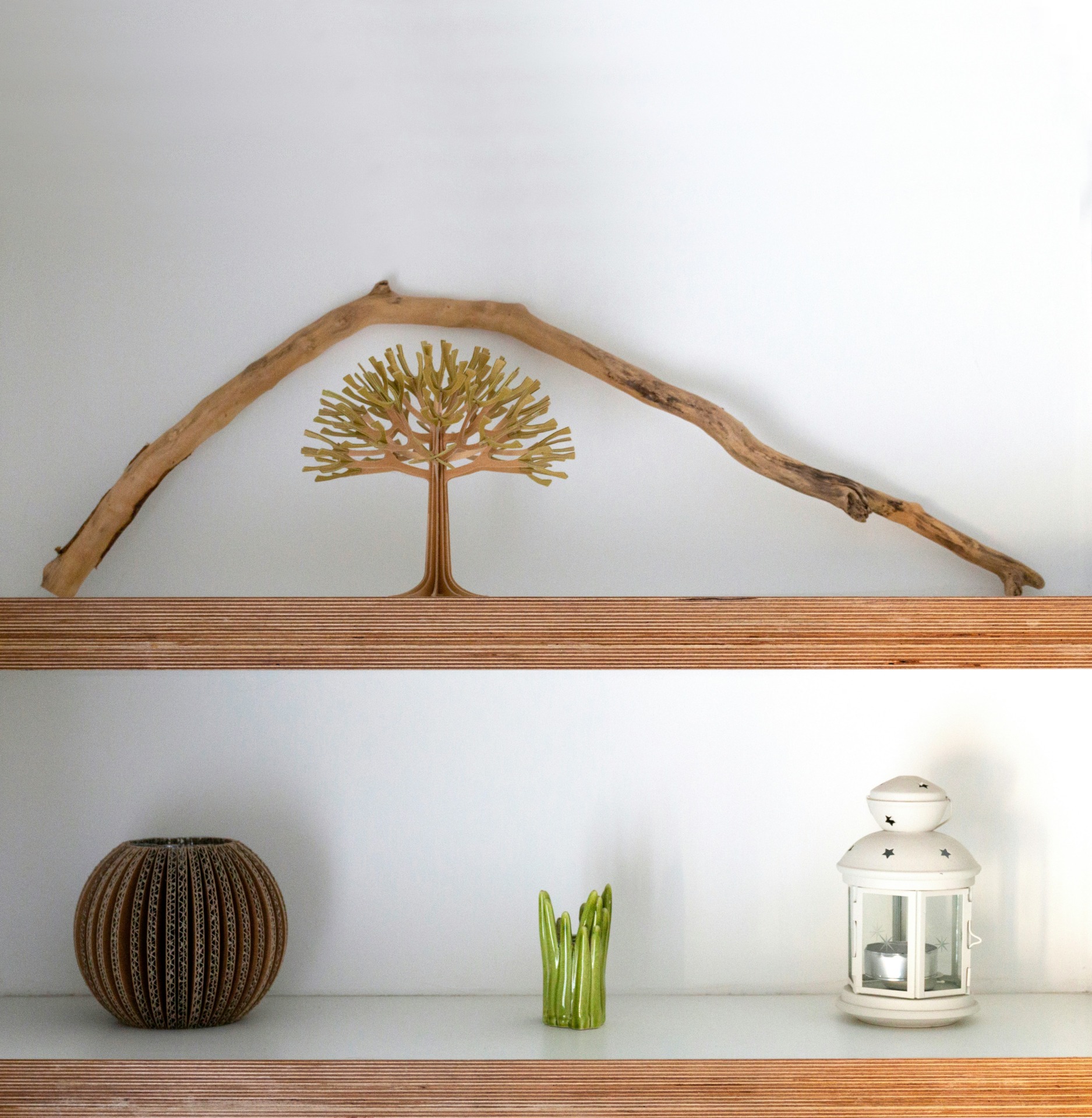 意匠合板の棚１