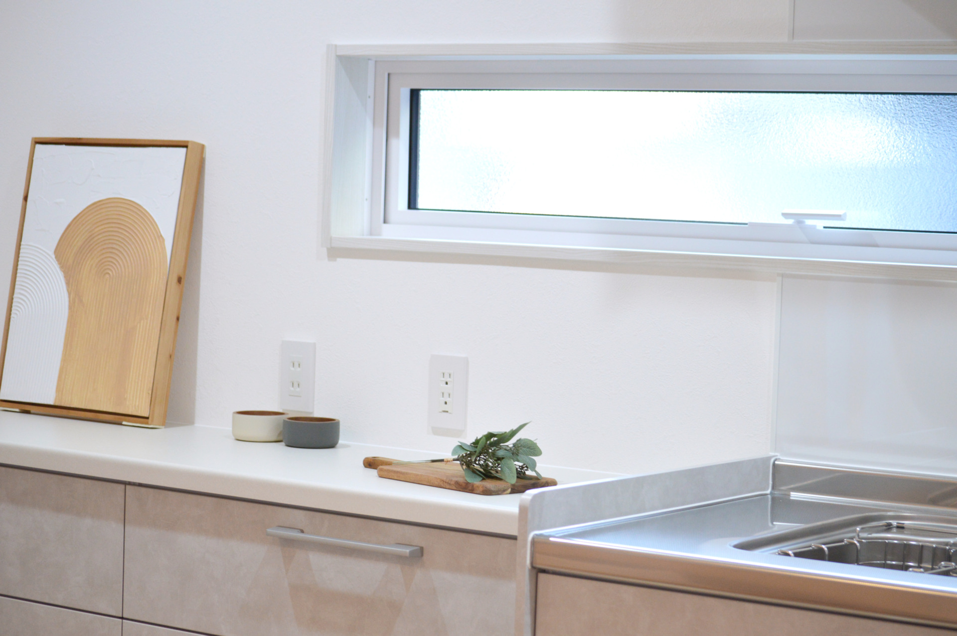 平屋風に暮らせる家_キッチン５