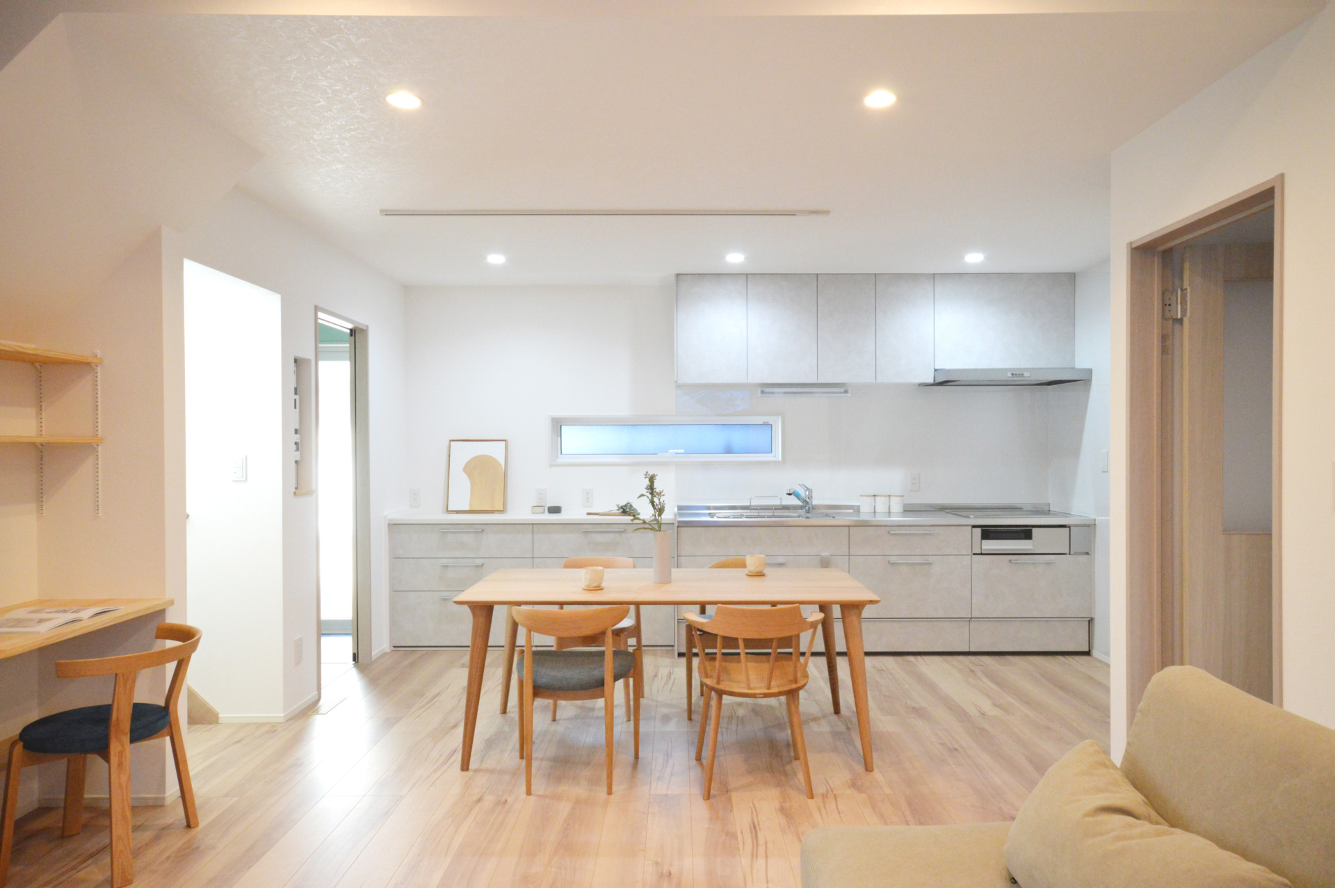 平屋風に暮らせる家_キッチン３