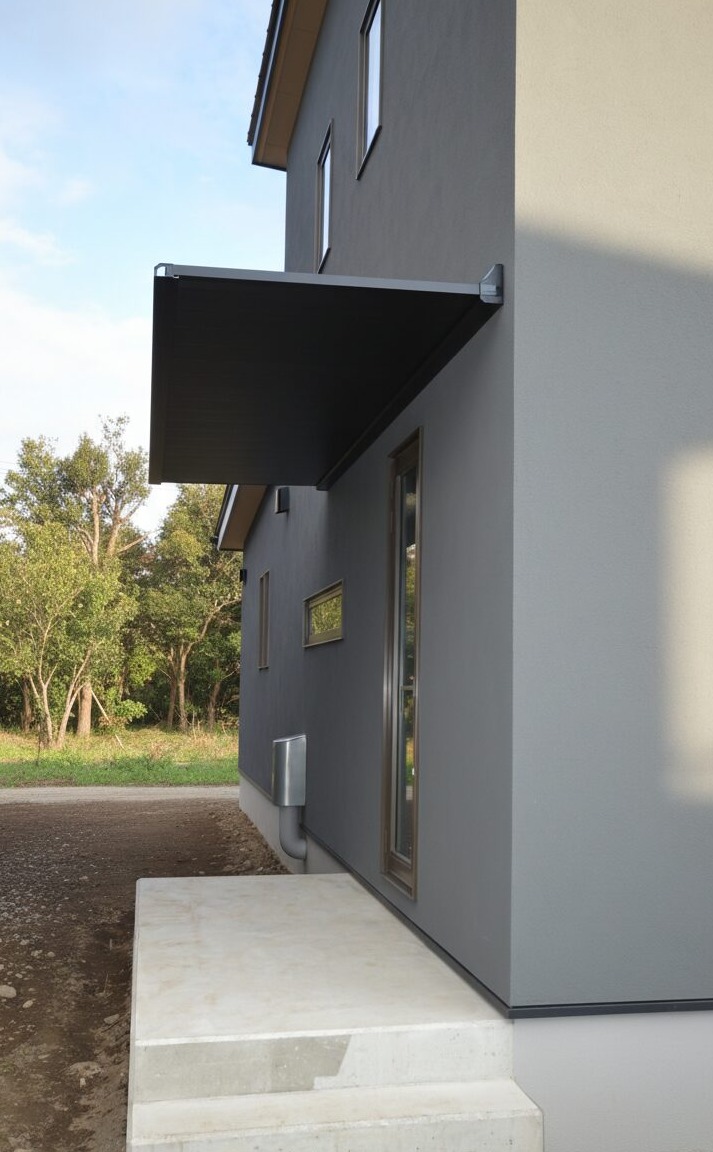 平屋風に暮らせる家_勝手口