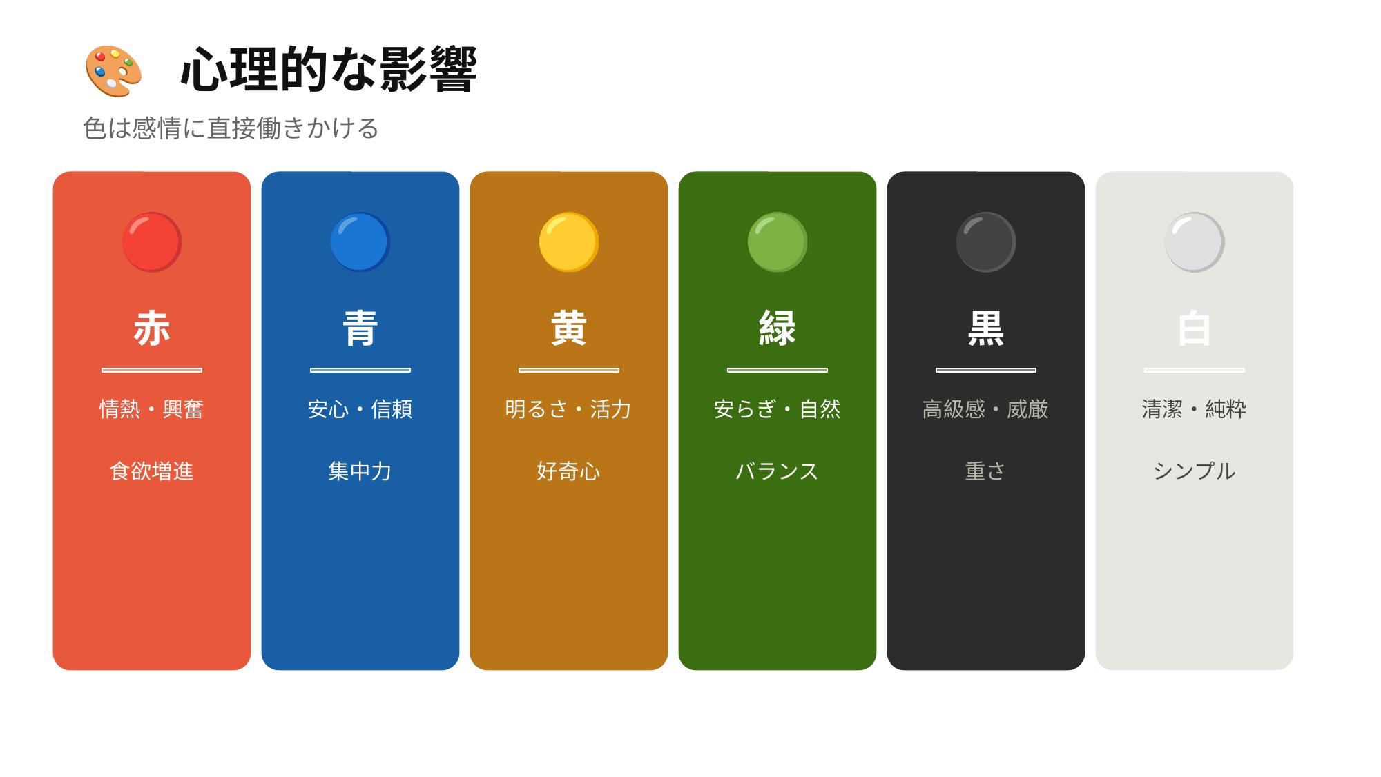 デザインの話_色_心理的な影響