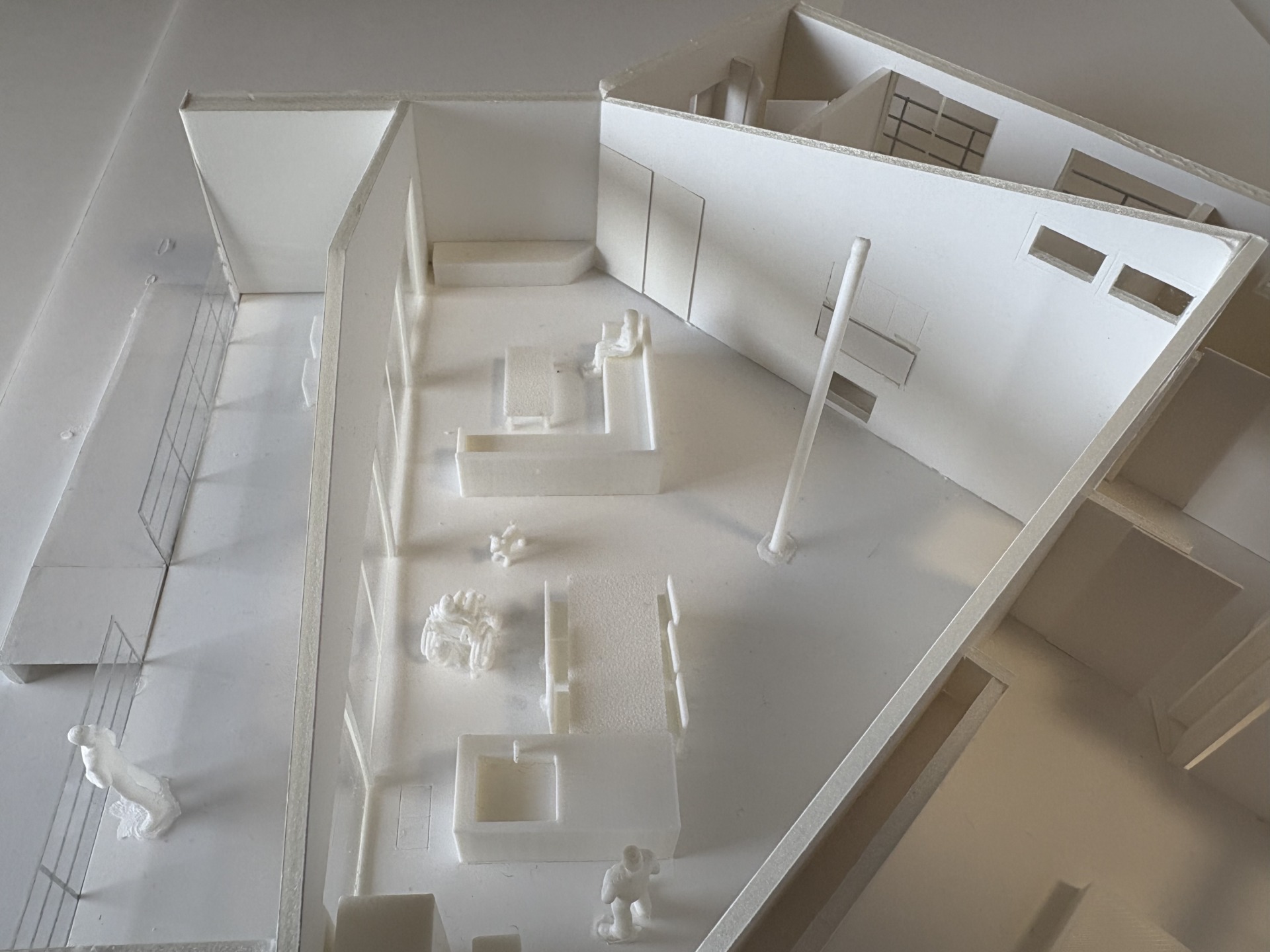 八ヶ岳山麓_野辺山保養所_模型俯瞰